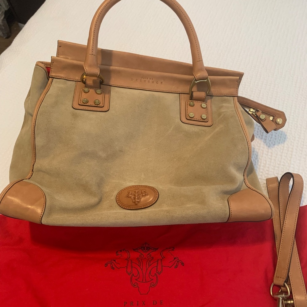 Suede Prix de Dressage handbag - Picture 15 of 15